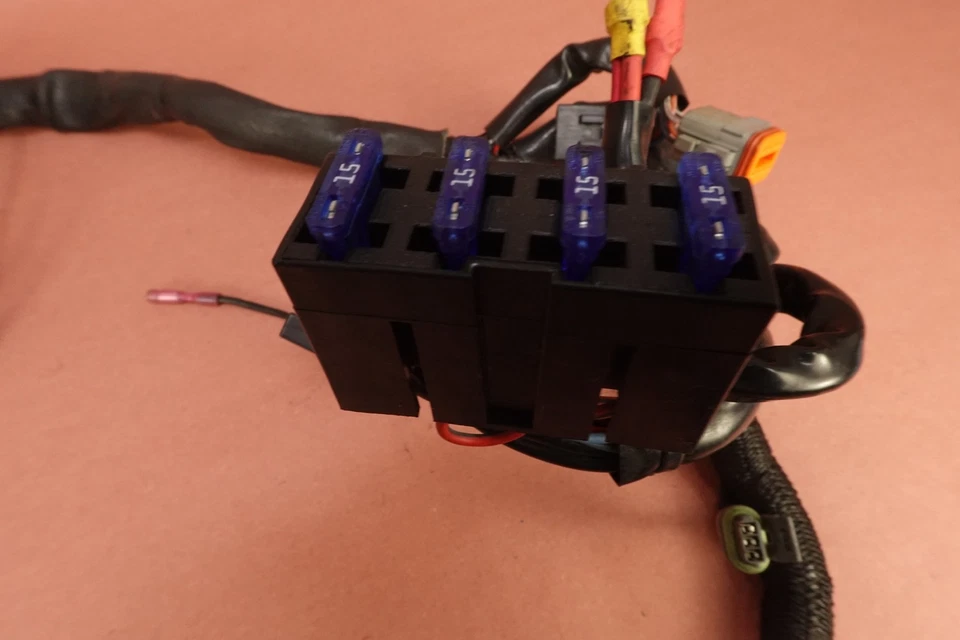 Arnés de cableado del motor principal Harley Sportster XL883 XL 883 1996-2003 CON LLAVE Foto 4 de 4