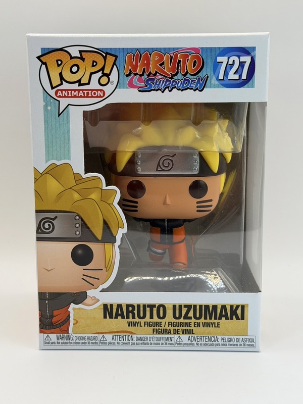 Funko Pop! Naruto Shippuden Naruto Uzumaki Figure #727 New&Sealed