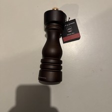 Cole & Mason : London 180mm/7" Dark Chocolate Pepper Mill. New + Tag. H233079 
