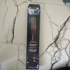 Mizerak Billiard World Champion Solid Wood 6 Cue Rack Accessories