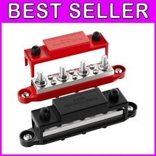 Heavy-Duty 400A Bus Bar with Copper Plate & Protective Cover for Safe Wiring