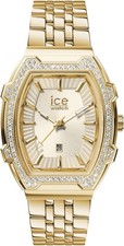 Ice Watch Gold Womens Analogue Watch Ice Boliday - Almond Stones 024971