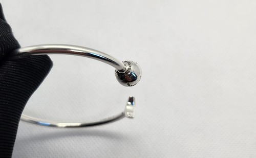 Bracelet Moon And Star Silver 925 Gift For Her Best Present 20 cm - Picture 4 of 8