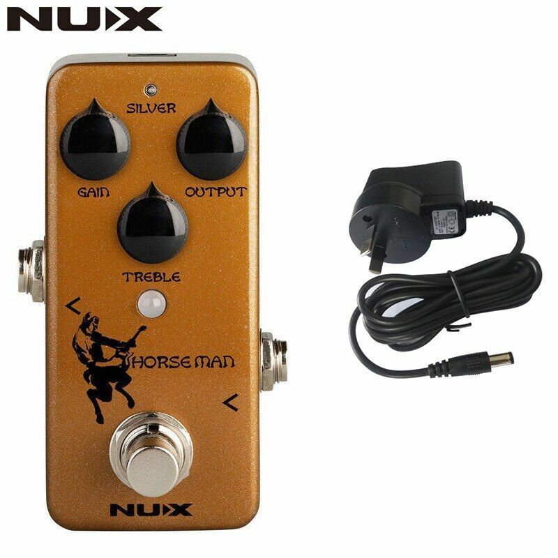 NUX Horseman Overdrive Electric Guitar Effect Pedal NOD-1 Full Metal Shell Tanie zapasy