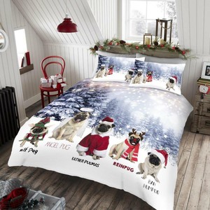 unicorn pug bedding
