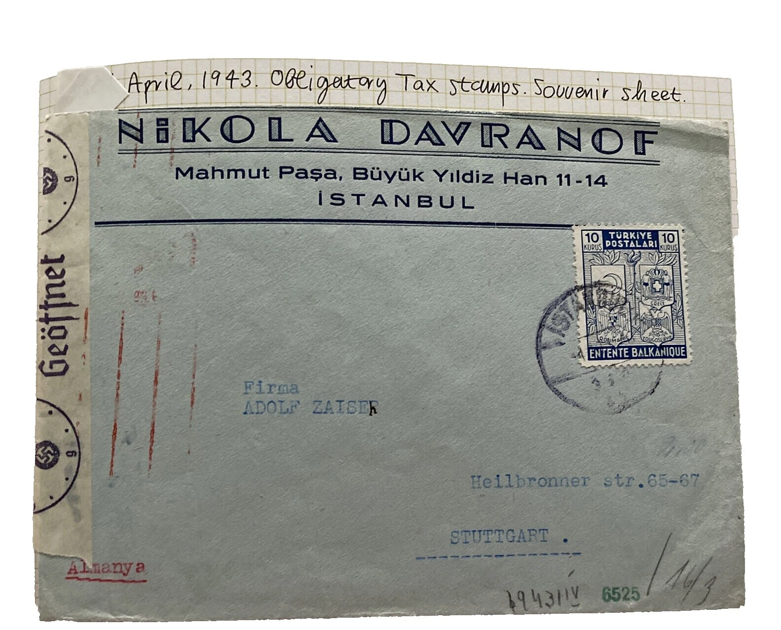 Red Cross Used Turkish Stamps