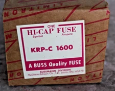 Bussman Buss Fusetron Hi-Cap fuse KRP-C 1600