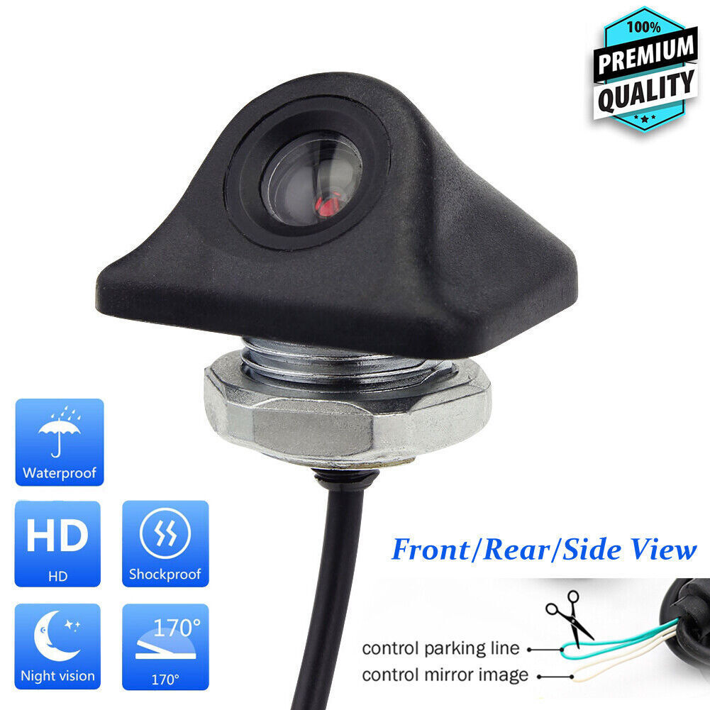 Car Rear View Reversing Camera Kit HD Monitor Parking Night Vision Van Bus, Truck | UK
