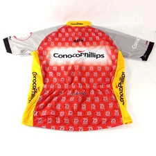 Conoco Phillips Louis Garneau Cycling Jersey Men Lg Oil Gas 25yrs Riding for MS
