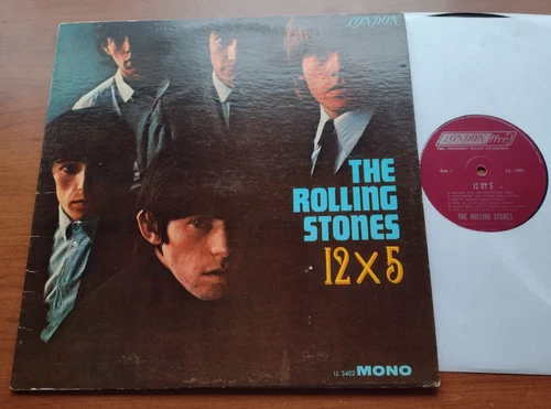 CANADA!!! VG+ THE ROLLING STONES 12 X 5 1965 1st Press MONO LONDON 1A/1A LP