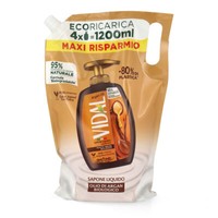 Vidal FlüSsigseife Bio ArganöL 1200 Ml - Refill