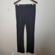 Betabrand Straight Classic Sterling Black Dress Yoga Pants Medium