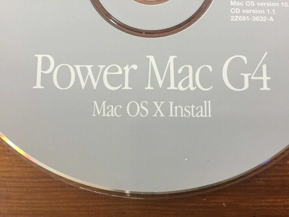 2002 Macintosh Power Mac G4 OS 10 10.1.3 Puma Disc OS X Software Install CD 1.1 - Image 2 of 4