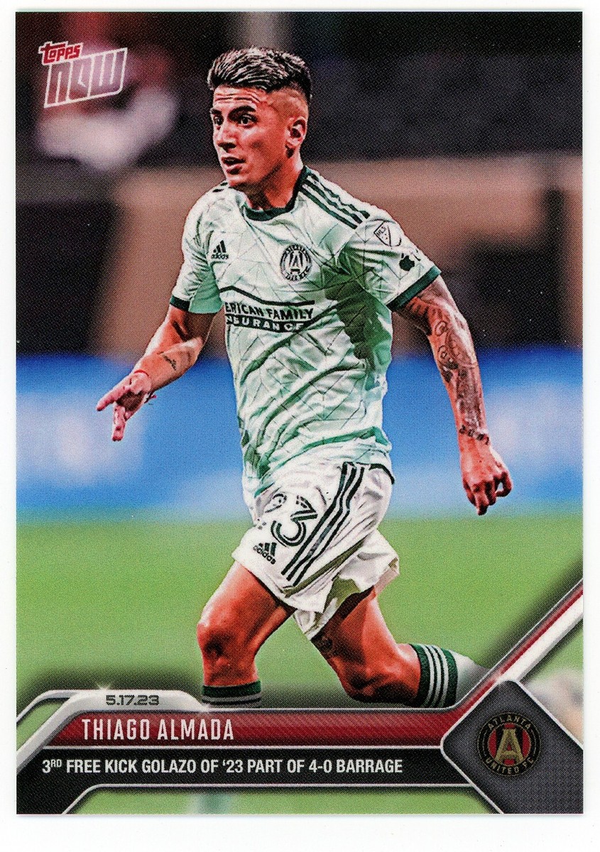 2023 Topps Now MLS Thiago Almada Card Atlanta United Argentina
