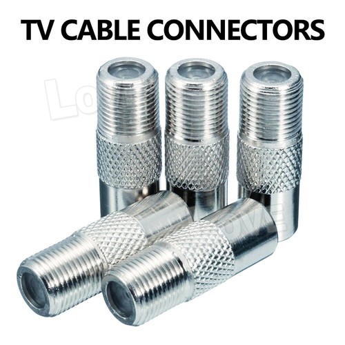 F Type Female Plug to PAL Male Socket Coaxial TV Antenna Cable