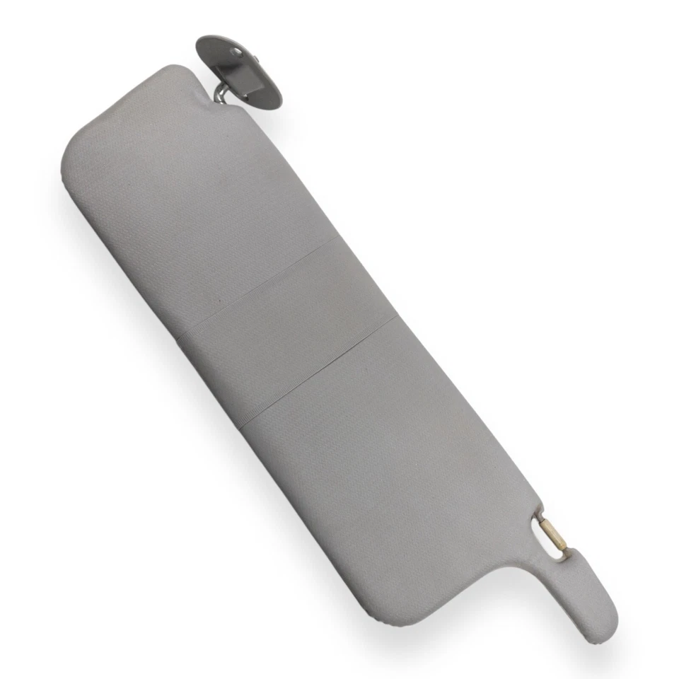 Viseira solar lateral esquerda driver Dodge Raider 1983-1989 Mitsubishi Montero cinza - Imagem 3 de 4