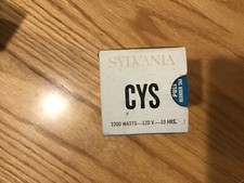 SYLVANIA CYS PROJECTOR LAMP 1200W 120V