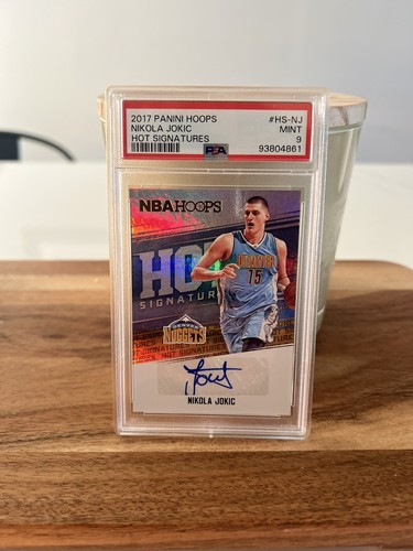 Nikola Jokic #HS-NJ 2017 Panini Hoops Hot Signatures card
