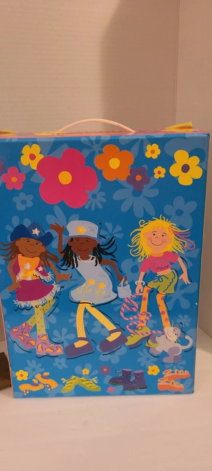 Estuche de Transporte Armario Casa de Muñecas Vintage Groovy Girls ~ Foto 2 de 4