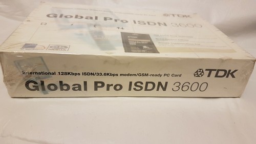 TDK GLOBAL PRO ISDN 3600 PN: U6500030 - Retail pack - small tear to wrapper. - Afbeelding 4 van 6