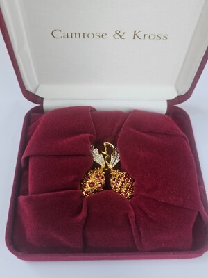Camrose & Kross JBK Jacqueline Kennedy Berry Brooch Pin | eBay