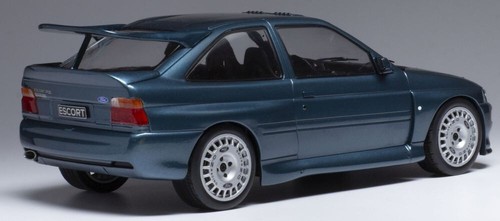 Model car Ford Escort RS Cosworth road car Green OZ 1996 IXO 18CMC096 1:18th - Picture 4 of 9