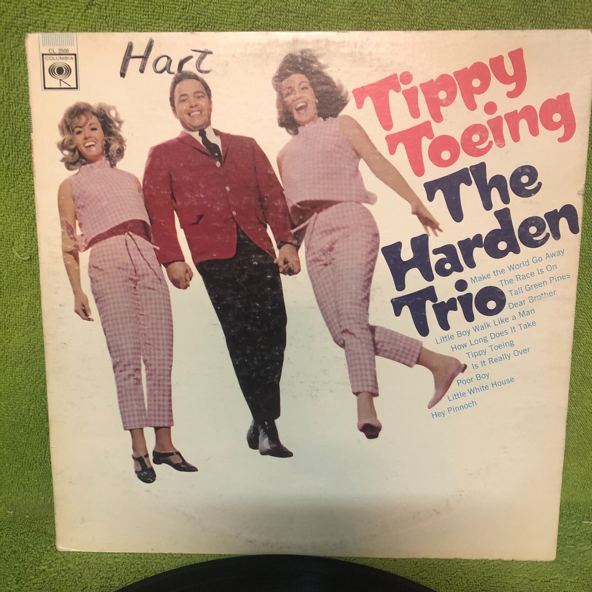 洋楽 hal3001 The Harden Trio – Tippy Toeing - VINYL RECORD LP PROMO RADIO