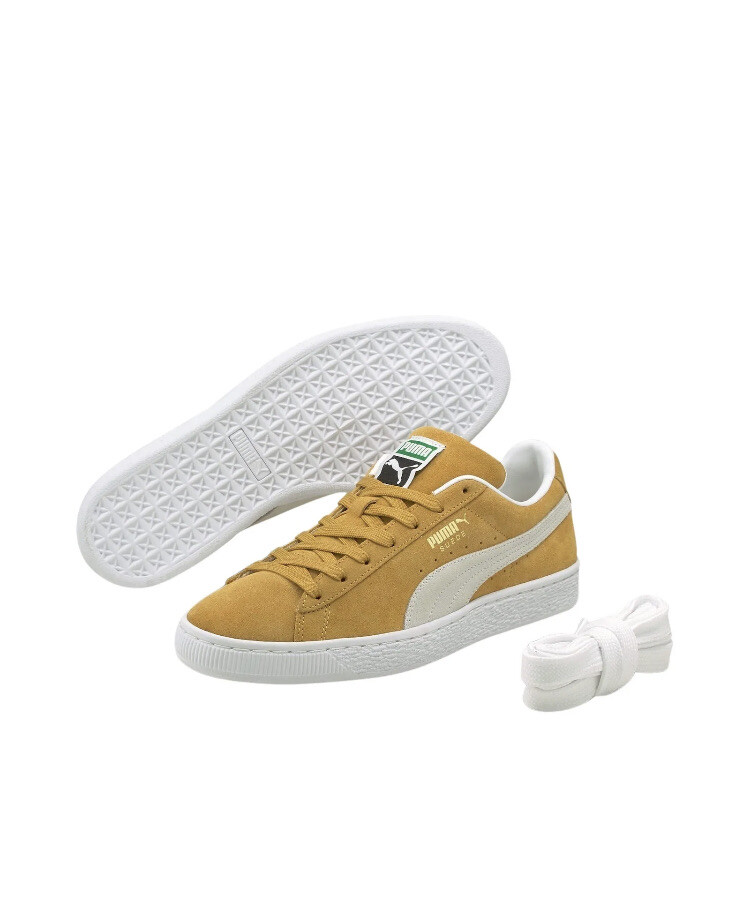 puma suede honey mustard
