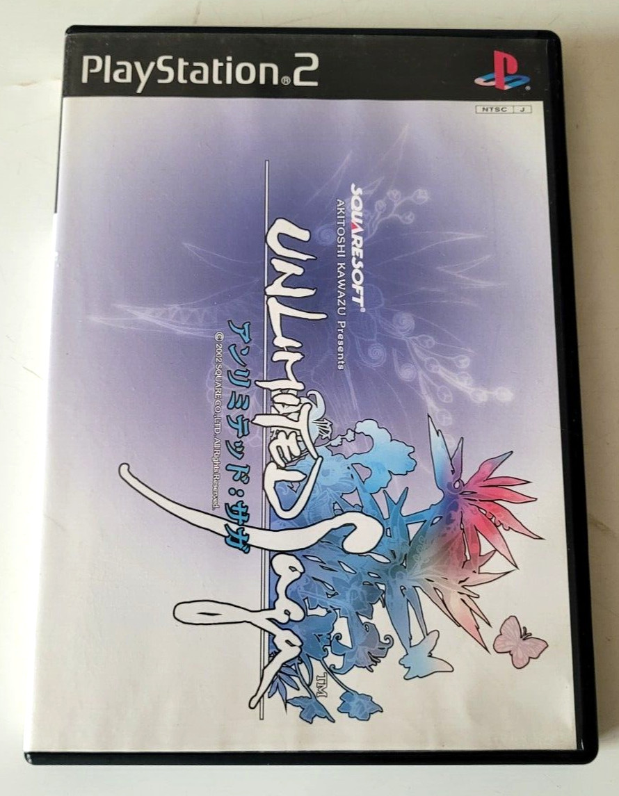 Unlimited SaGa - PlayStation 2 PS2 - NTSC-J JAPAN