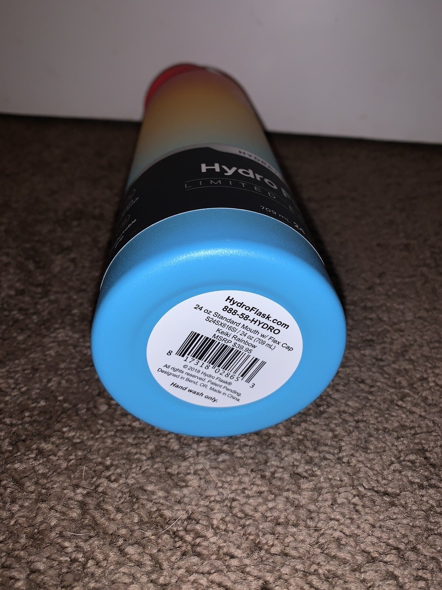 HAWAIIAN RAINBOW 24oz Ombre Hydro Flask HAWAII SHAVE ICE