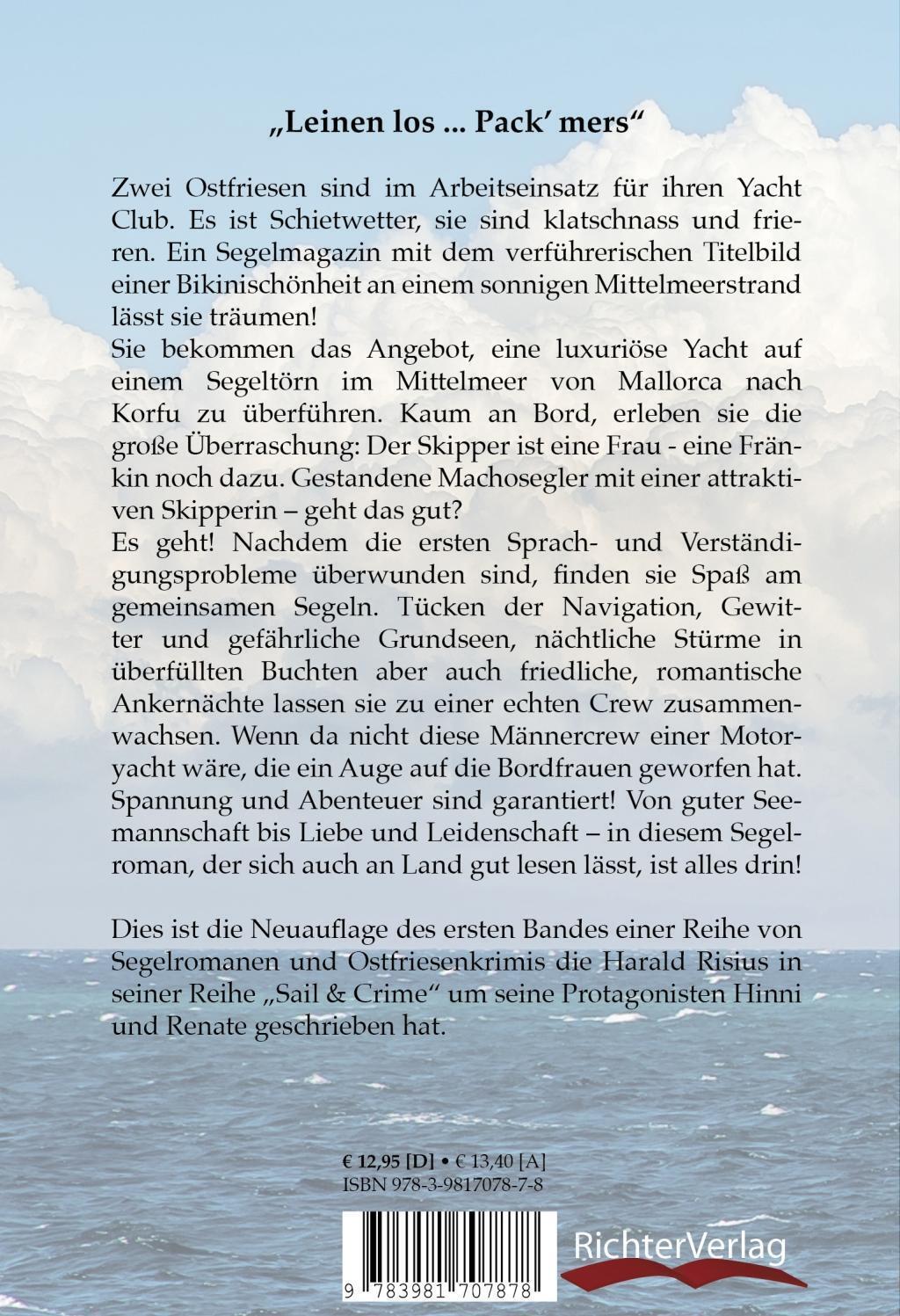 Thumbnail - Harald H. Risius | Leinen Los - Pack' Mers | Taschenbuch | Deutsch