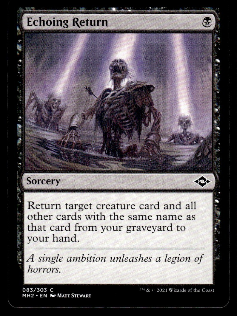 2021 Echoing Return Modern Horizons II Common MTG #83