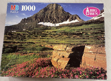 Milton Bradley Big Ben Puzzle Glacier National Park, Montana 1000 Pcs New Sealed
