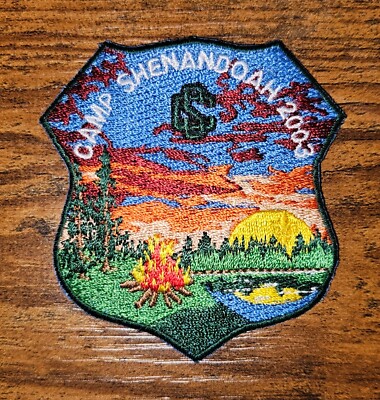 Camp Shenandoah 2003 CS Stonewall Jackson Area Council Boy Scout Camp Patch