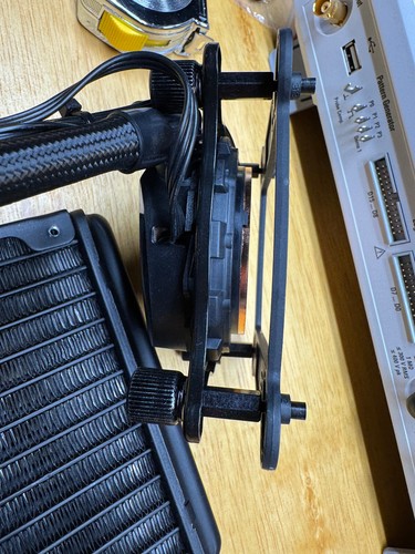 Asetek 240mm Slim AIO - Kleinpumpe (CPU wassergekühlt) passend für Sliger SM580 - LGA 1700 - Bild 6 von 8