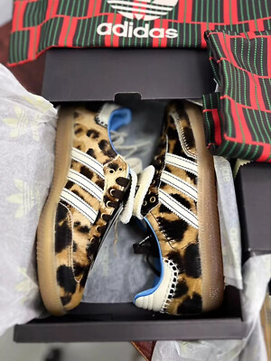 adidas Samba Pony Wales Bonner Leopard - IE0578 - NEW WITH BOX