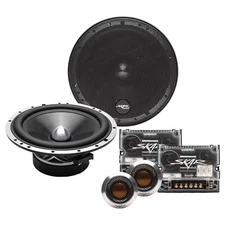 NEW SKAR AUDIO SPX-65C 6.5-INCH 400 WATT 2-WAY COMPONENT SPEAKER SYSTEM - PAIR
