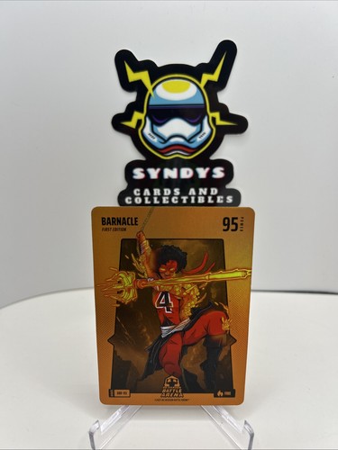 Bo Jackson BA  Fire Battle Foil #OBF-93 "Scottie Barns" Barnacle update