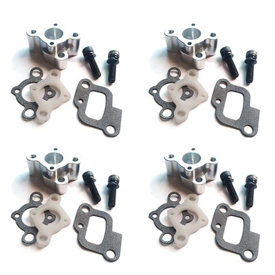 4X CNC Ansaugkrümmer Set für 23-30,5Ccc Gasmotor Zenoah Baja 5B5923