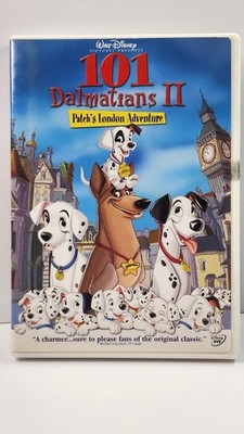 DISNEY 101 DALMATIANS PATCH'S LONDON ADVENTURE DOGS DVD ANIMATED CARTOON MOVIE