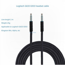 Audio Cable for Logitech G633 G933 G933S Headphone Tuning Cable
