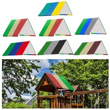 Pare-soleil de Tente de Toit de Bâche de Rechange pour Ensemble de Balançoire