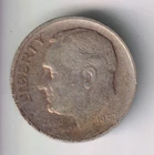 1952-S ROOSEVELT DIME 10¢ SAN FRANCISCO 90% SILVER COIN UNITED STATES OF AMERICA