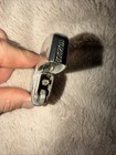 Vintage Ronson Typhoon Chrome Flip Top Lighter Collectible Advertising Never Lit — photo 4