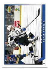 ROMAN HAMRLIK 1993-94 UPPER DECK CARD NEAR MINT+ CONDITION