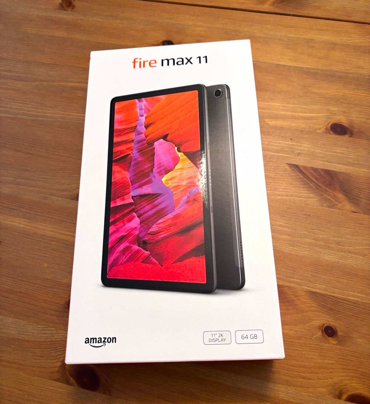 Amazon Fire Max 11 11in 64GB 4GB RAM Wi‑Fi USB‑C Touchscreen Grey bundle