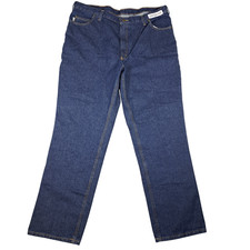 Carhartt Denim Jeans Mens 40 Relaxed Fit Blue Work Jeans 381-83