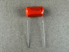 NOS 1960s Vintage Sprague Orange Drop .1 uf 600v Tube Amp Tone Capacitor Qty Av
