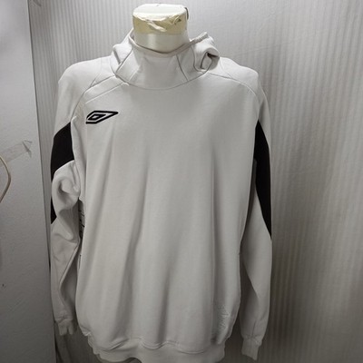 Item e6535 Men's Umbrian White Cotton Sweatshirt Missing Label Dress Size XL,