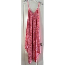 Vineyard Vines Women's Maxi Sundress - Size Large -Pink Beach  Summer